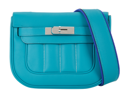 Sac Berline 21 In Evercolor Bleu Hydra, [R] (2014), S/B, 3*
